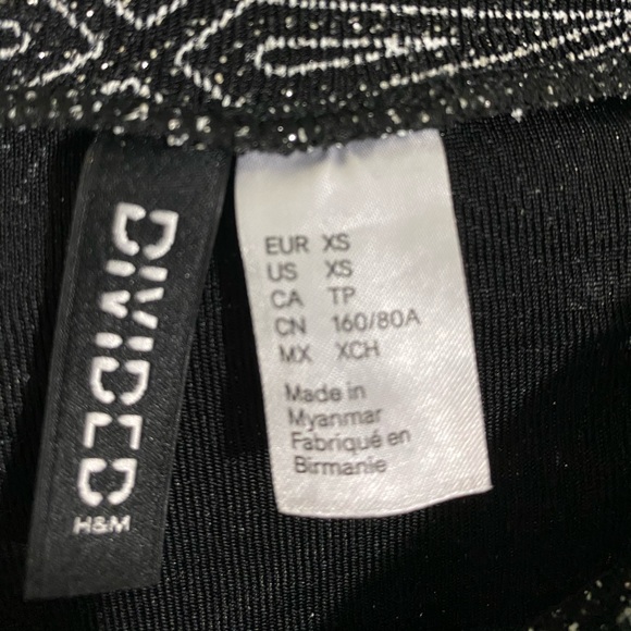 Sparkly H&M crop-top✨ - Picture 3 of 4